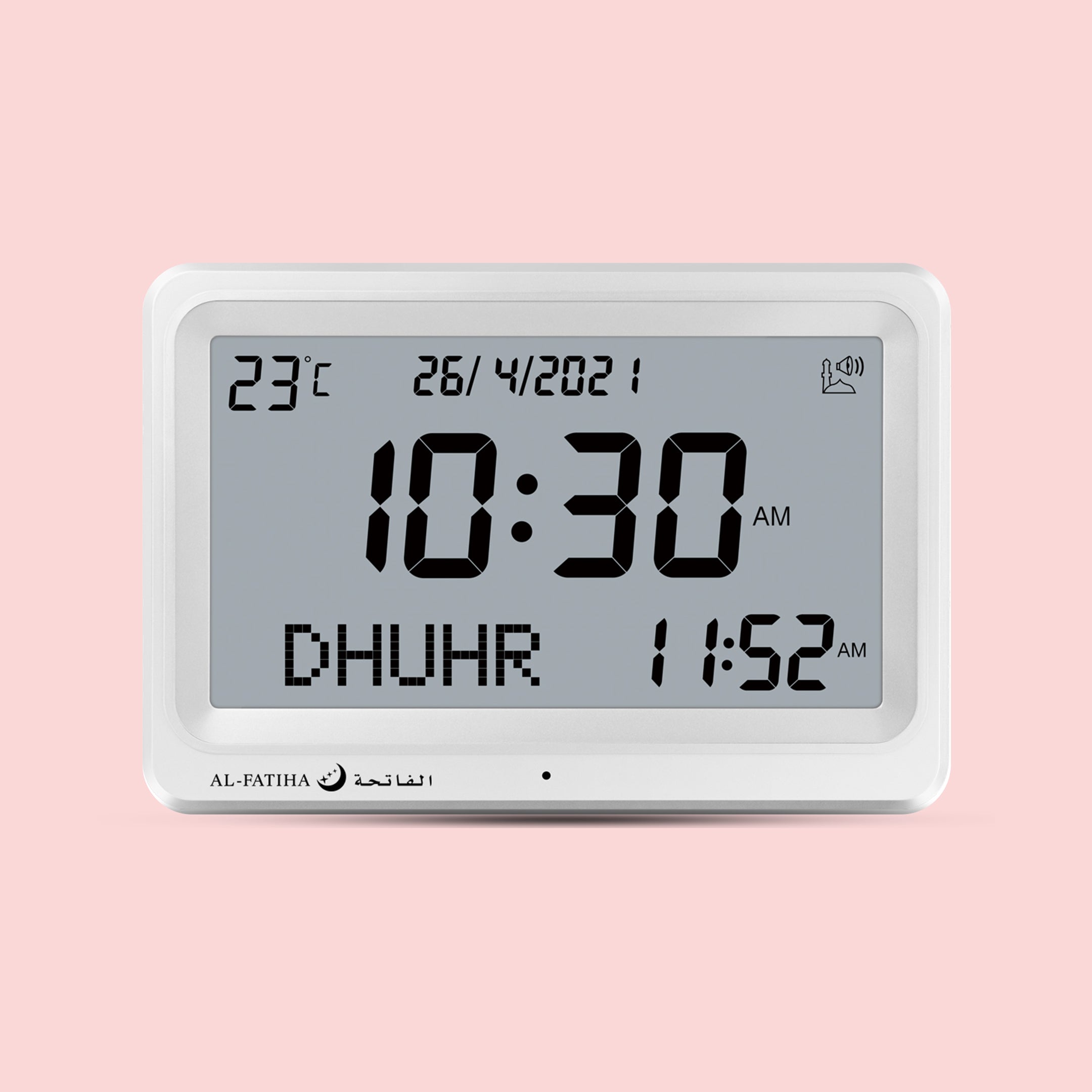 Al-Fatiha Desk Azan Clock
