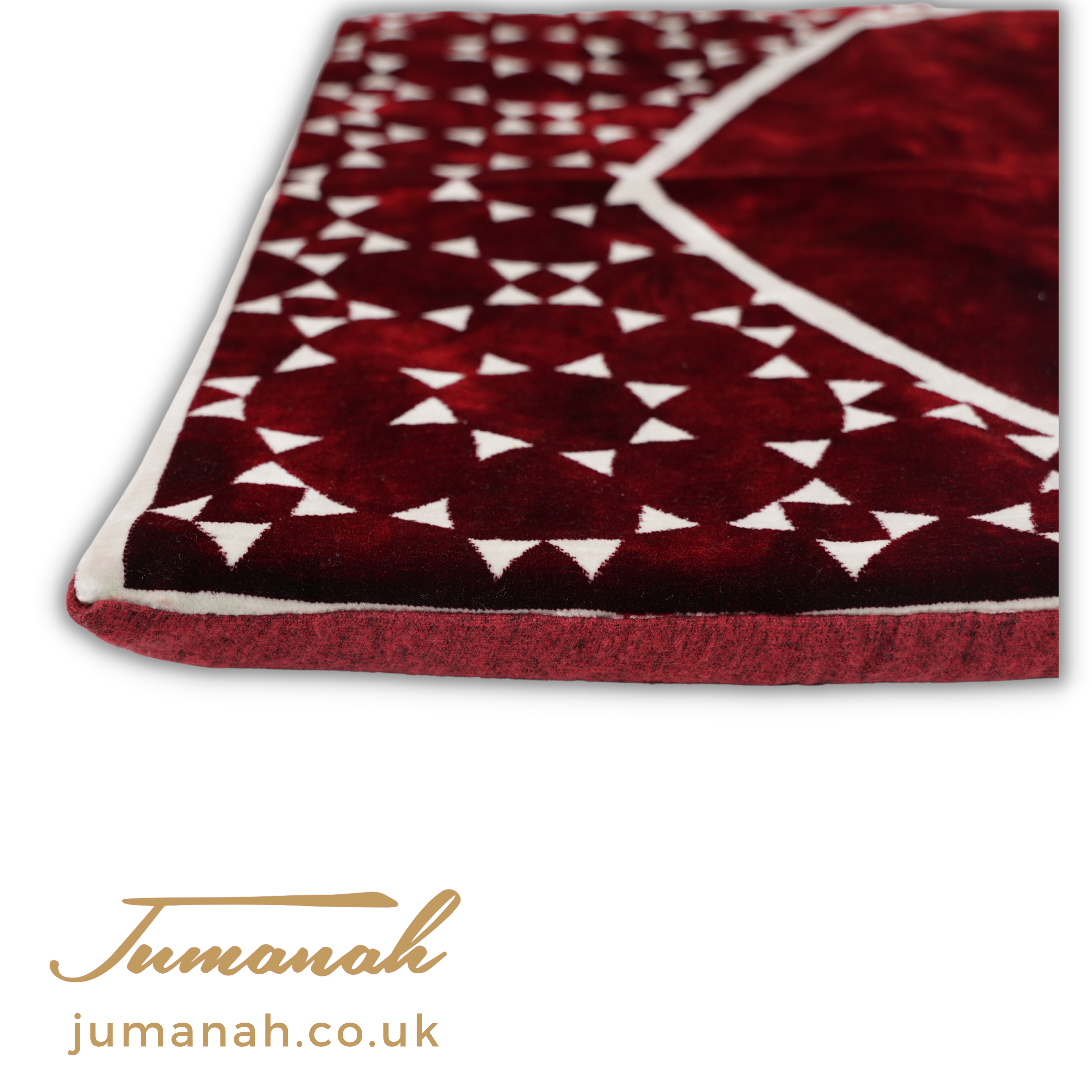 Maroon Memory Foam Prayer Mat