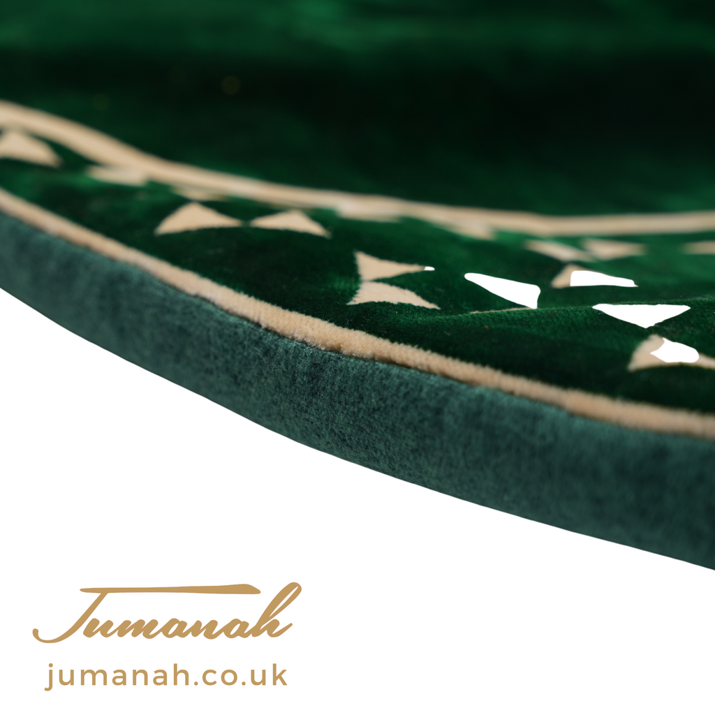 Green Memory Foam Prayer Mat