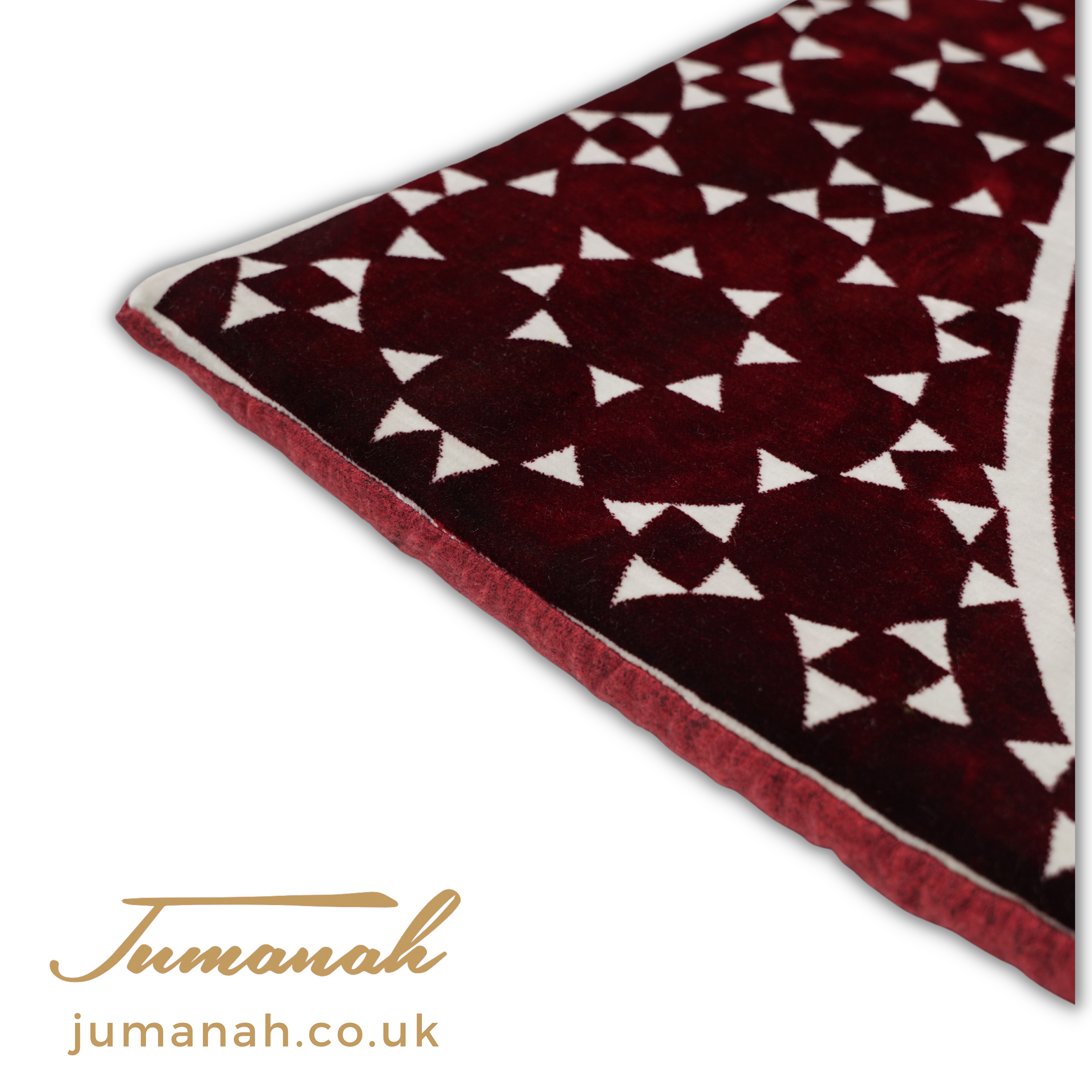 Maroon Memory Foam Prayer Mat
