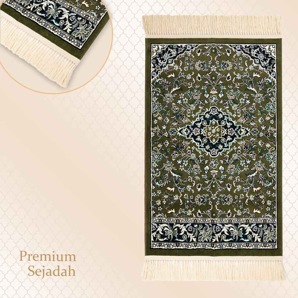 Green Patten Prayer Mat