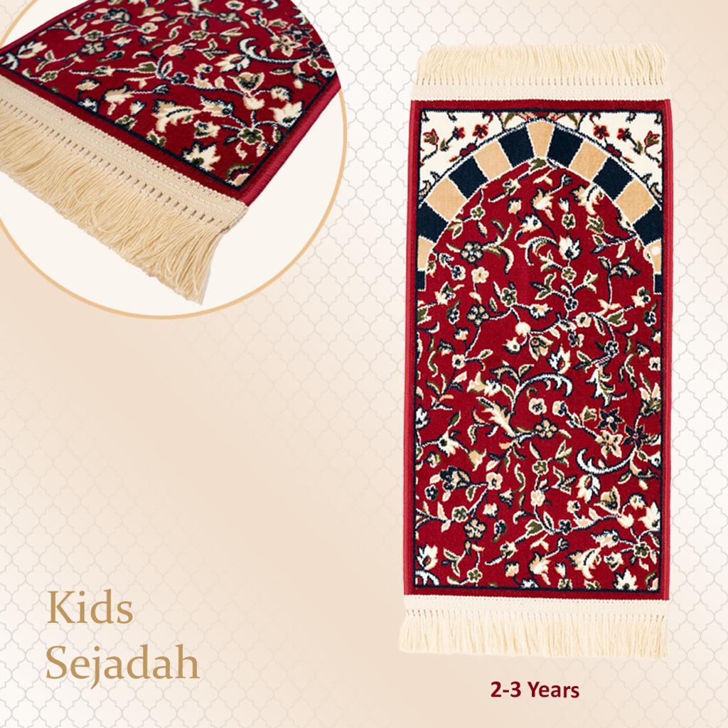 Red Prayer Mat: Ages 2 - 3